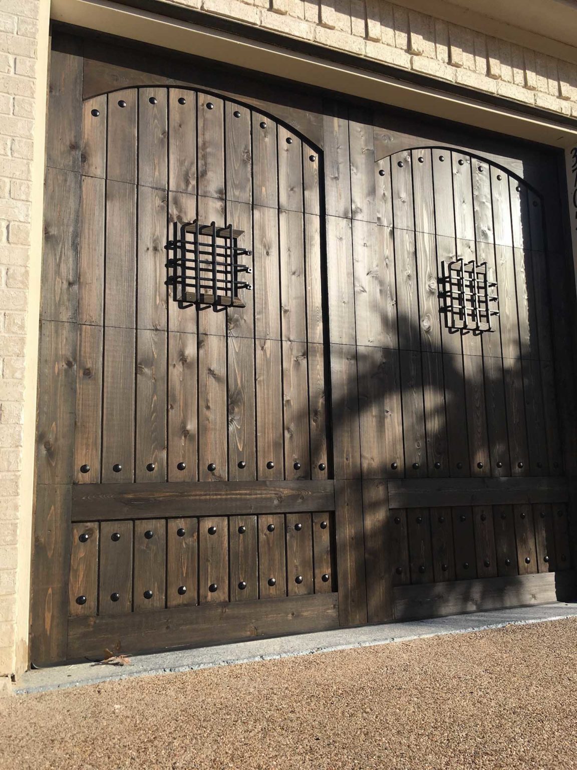 Western Red Cedar Garage Doors - Installed by Doorvana