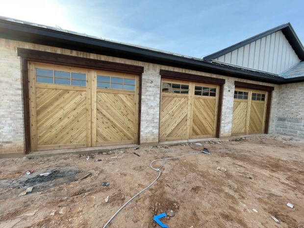 10x8 chevron garage doors