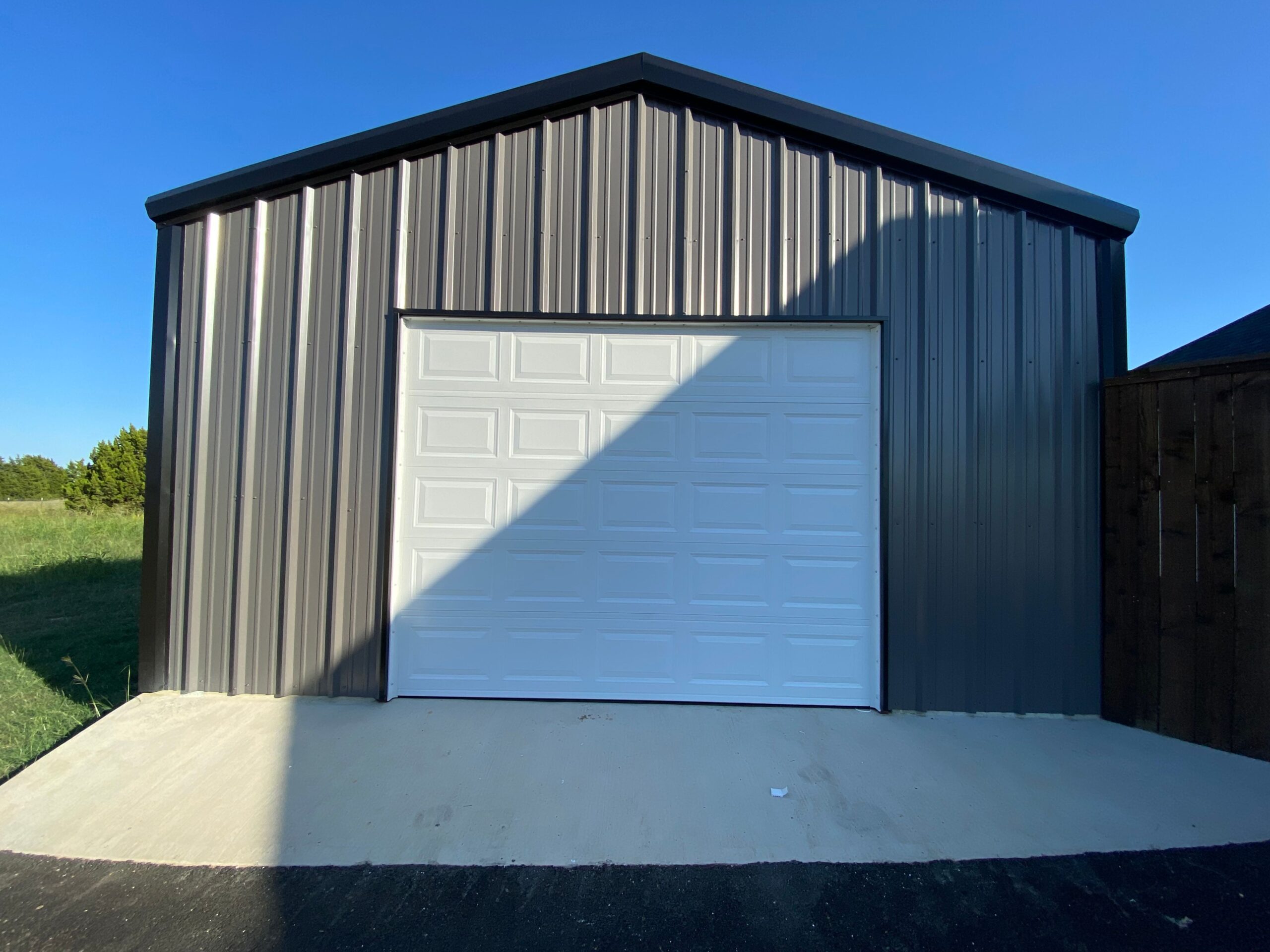 10 x 8 steel shop garage door