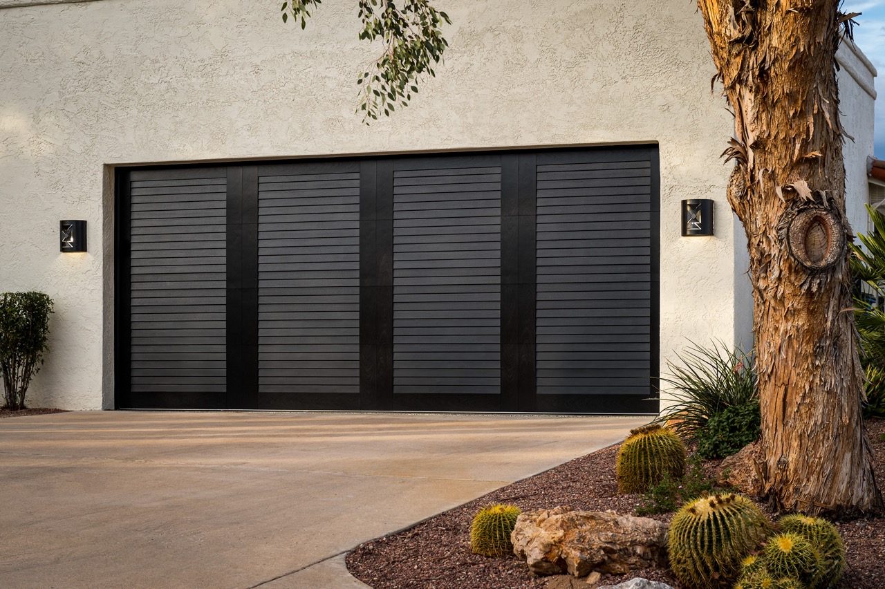 black canyon ridge louver garage door