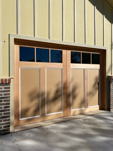 10x7 douglas fir carriage garage door